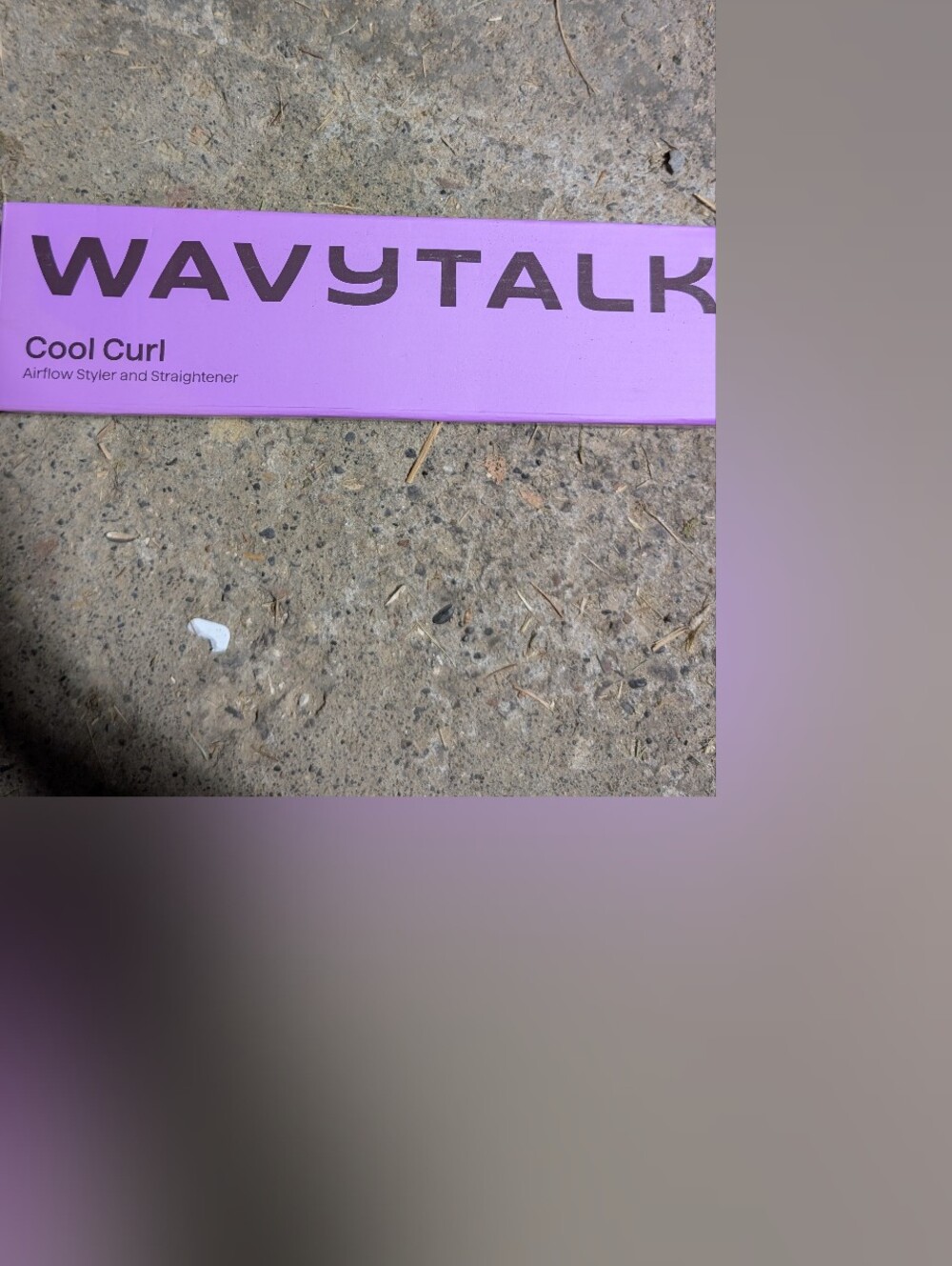 Wavytalk Cool Curl Airflow Styler in Purple
